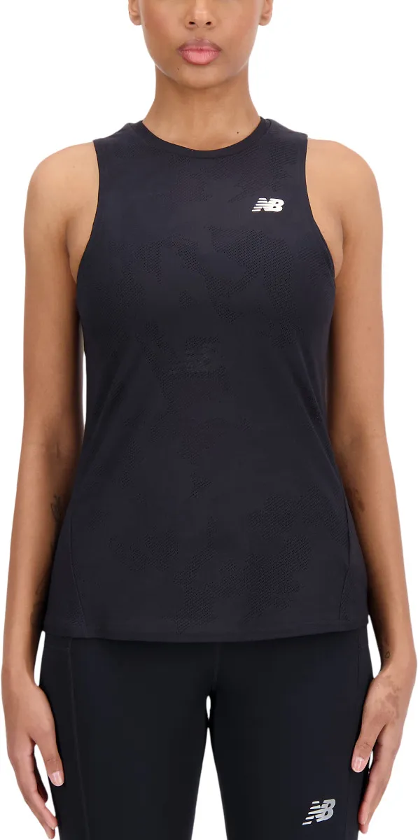 Canotte e Top New Balance Q Speed Jacquard Tank