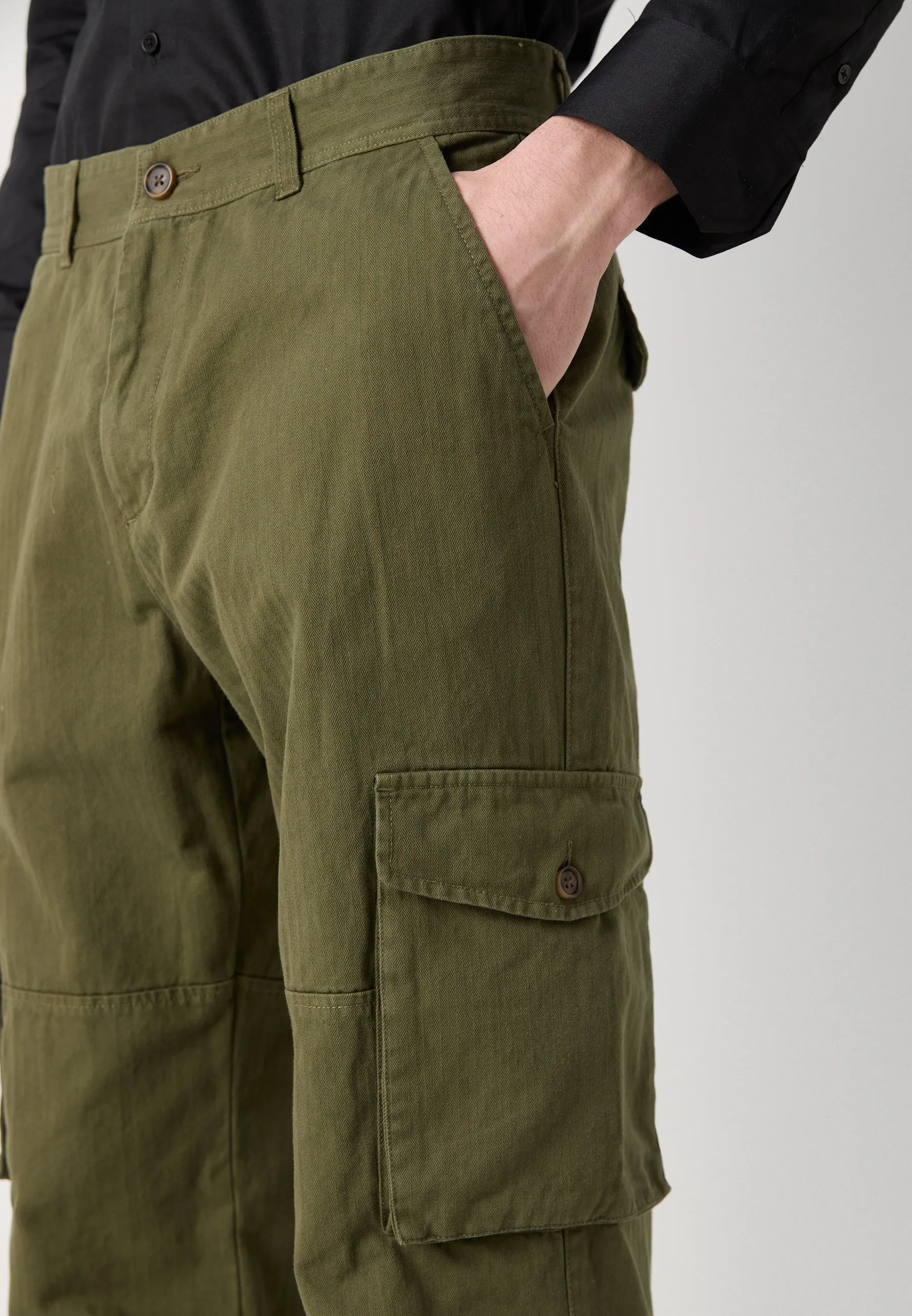 LESTER PANTS - Pantaloni cargo