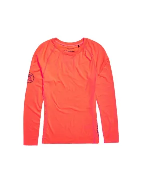 Maglietta tecnica corallo Baselayer in carbonio Superdry