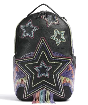  Sprayground Ai Beaded Shark Zaino 14″ pelle sintetica nero  